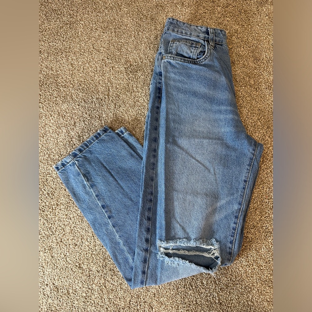Cotton on Mom blue jeans